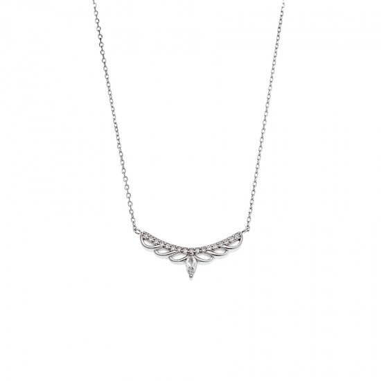 Ασημένιο Κολιέ Senza SSR2713SR